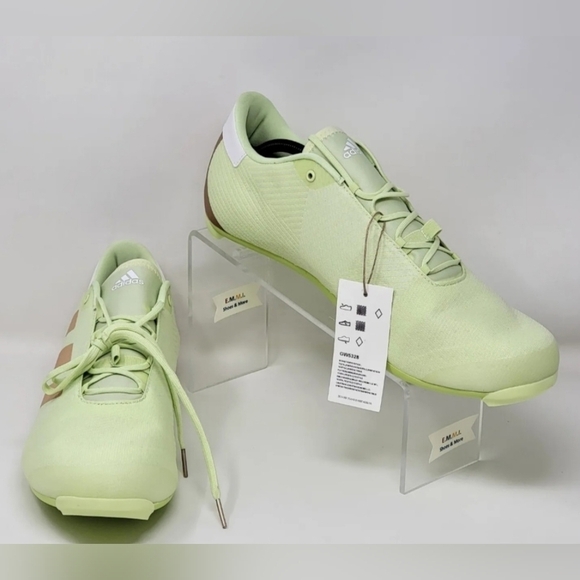 Adidas The Road Cycling Shoes Unisex Lime Pulse Green Gold Unisex Size Multi New main image 6